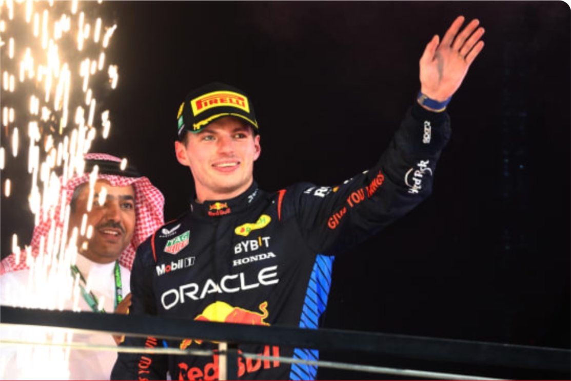 Verstappen Dominates in Jeddah, Ferrari’s Rookie Star Shines